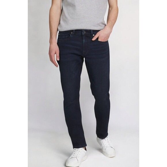 Ben Sherman Mens Skinny Fit Dark Blue Fulham Wash 5 pocket Denim Jeans NEW 31X34